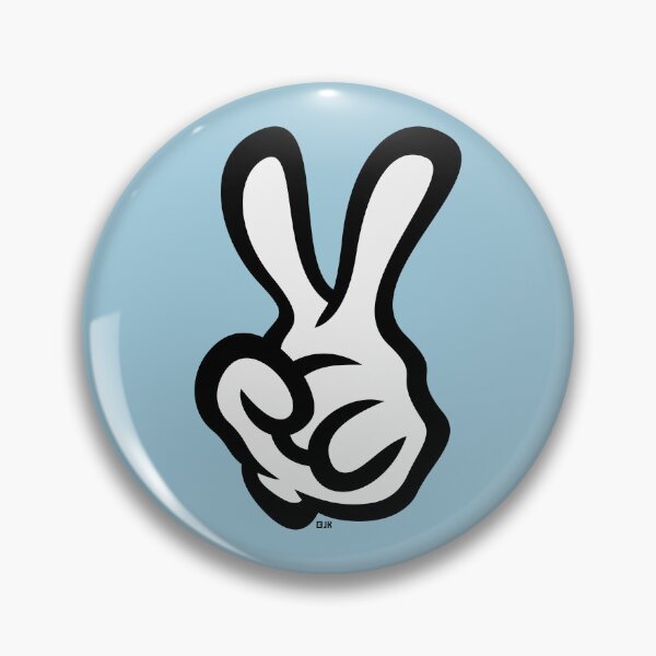 Item preview, V Sign / Victory Sign (Left Hand / Hand Sign / POS 2C) designed and sold by MrFaulbaum.