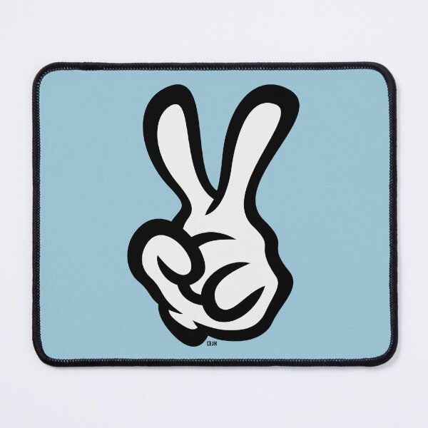 Item preview, V Sign / Victory Sign (Left Hand / Hand Sign / POS 2C) designed and sold by MrFaulbaum.