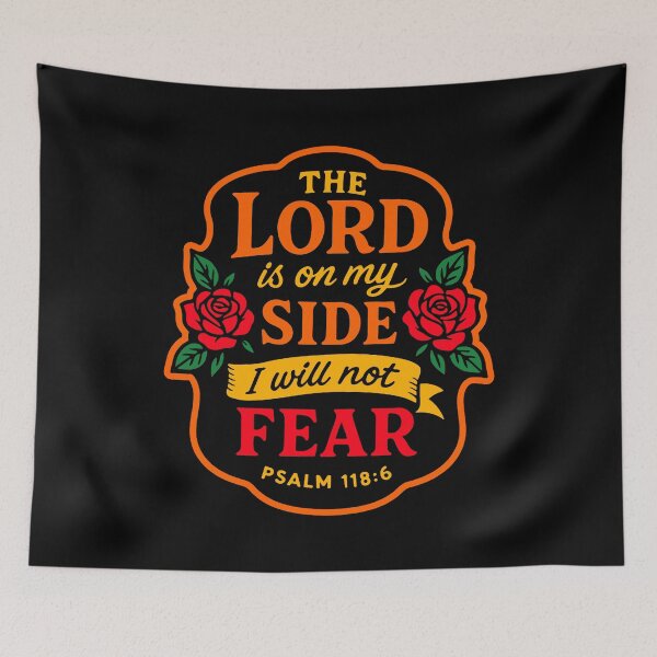 Item preview, Psalm 118:6 The LORD Is On My Side I Will Not Fear designed and sold by plushism.