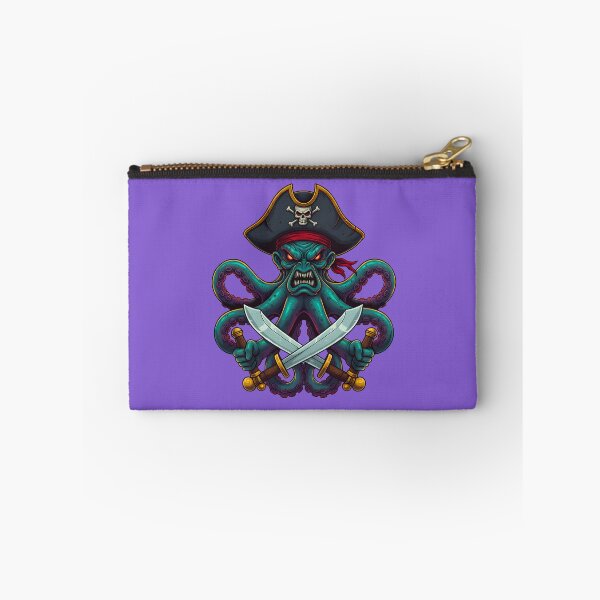 Item preview, A BAD OCTOPUS PIRATE designed and sold by infinitearte.