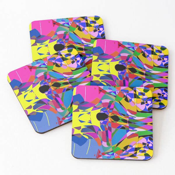 Item preview, Coloured pattern, abstract art designed and sold by Grant Wilson.