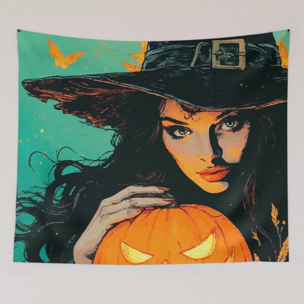 Item preview, Devil Vintage Witch designed and sold by Maioriz.