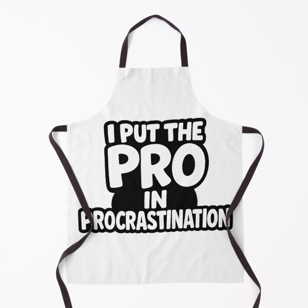 Item preview, I Put the Pro in Procrastination – Funny Quote Design designed and sold by FraktalMoods.