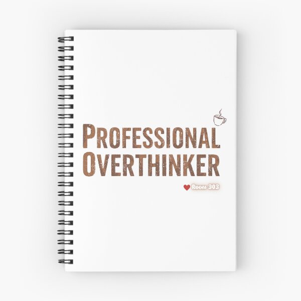 Item preview, Professional Overthinker Sarcastic Slogan designed and sold by Room303Ltd.