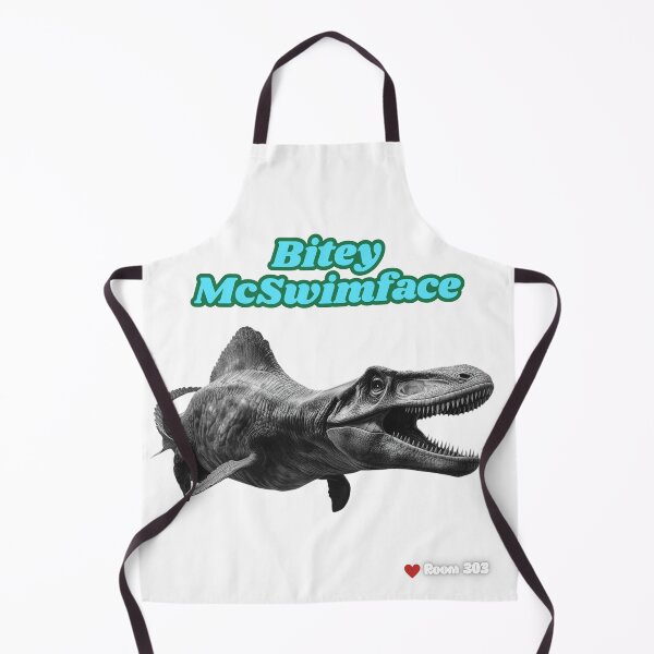 Item preview, Bitey McSwimface Mosasaurus Joke designed and sold by Room303Ltd.