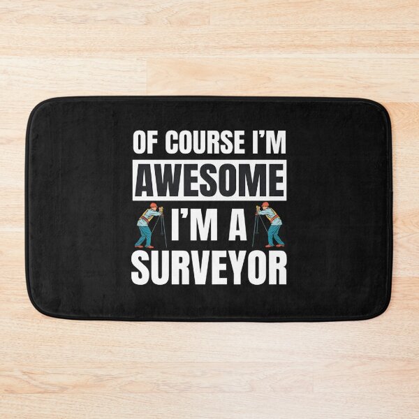 Item preview, Of Course I'm Awesome I'm A Surveyor Shirt, Gift For Surveyors, Land Surveyor Graphic, Surveying Lovers, Land Surveying, Measurer Shirt T-Shirt designed and sold by DoodleUrban.