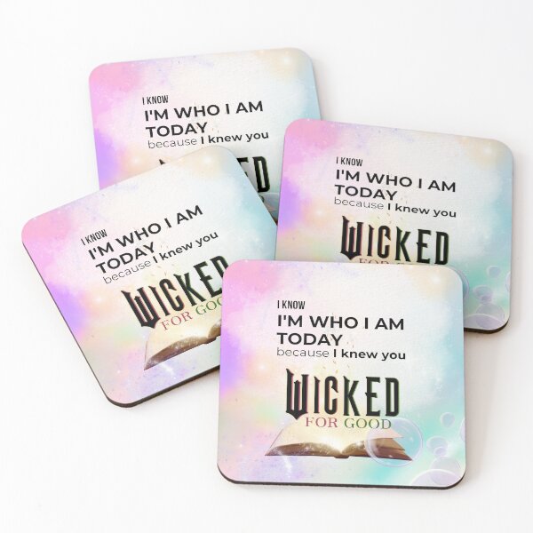 Item preview, Wicked for Good Glinda Inspired, I Know I'm who I am today because I know you designed and sold by MoriTheCrafter.