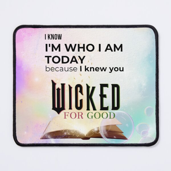Item preview, Wicked for Good Glinda Inspired, I Know I'm who I am today because I know you designed and sold by MoriTheCrafter.