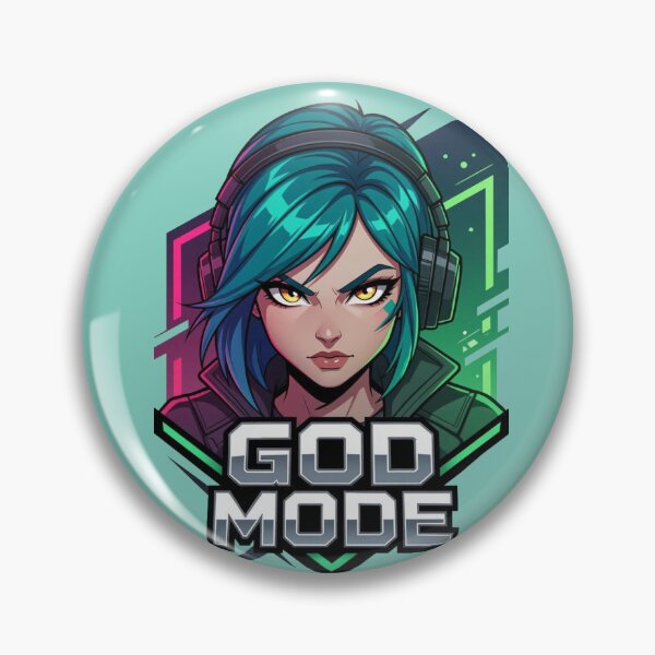 Item preview, GOD MODE GIRL designed and sold by shinyillust.