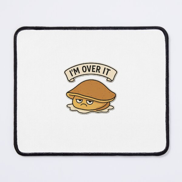 Item preview, Food Puns I'm Over It designed and sold by LowEffortClub.