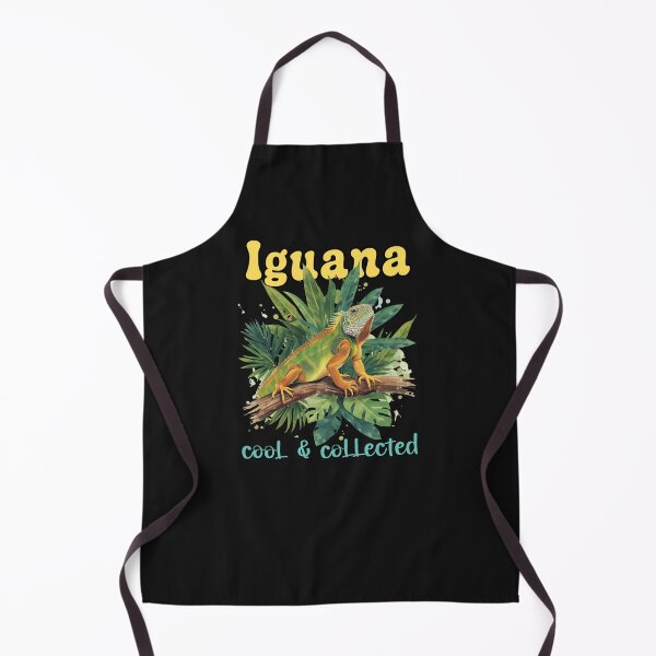Item preview, Vintage Iguana Art – Cool & Collected Tropical Design | Retro Island Wall Decor designed and sold by Sun Sand & Sea Art.