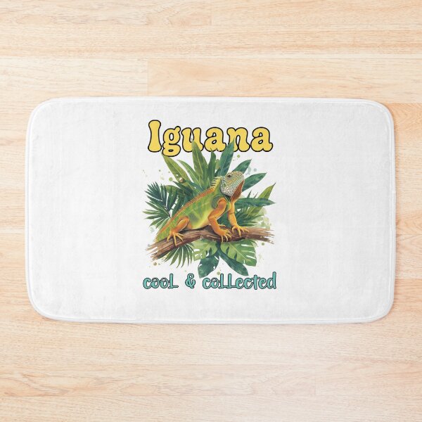 Item preview, Vintage Iguana Art – Cool & Collected Tropical Design | Retro Island Wall Decor designed and sold by Sun Sand & Sea Art.
