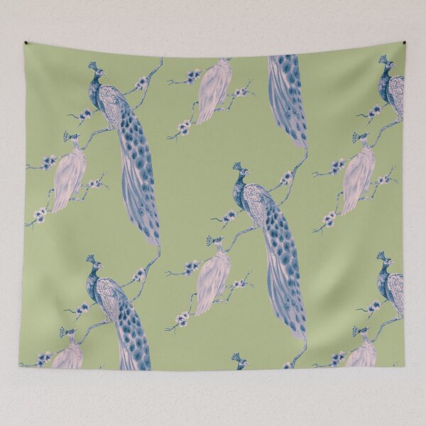 Item preview, PEACOCK & PEAHEN designed and sold by Richastudio.