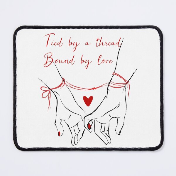 Item preview, Tied by a Thread – Bound by Love designed and sold by LoveMatchShop.