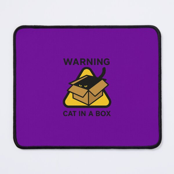 Item preview, Warning: Cat in a box! designed and sold by KorvusArt.