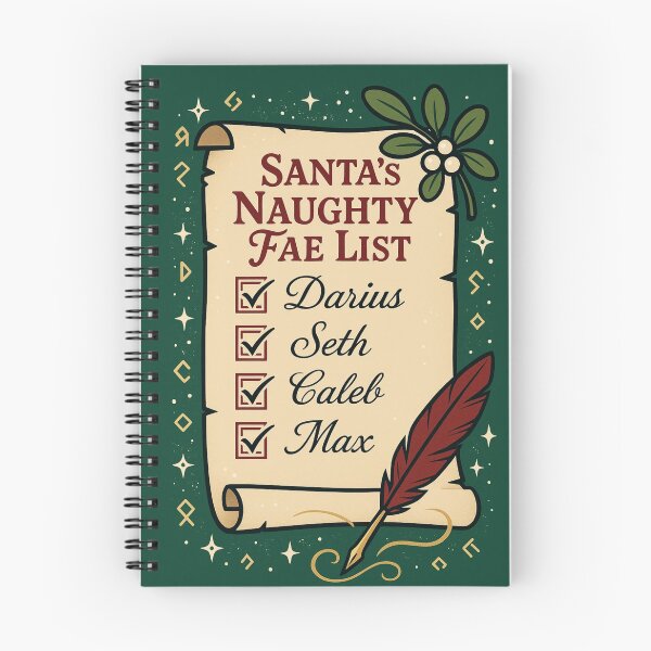 Item preview, Santa’s Naughty Fae List - Zodiac Academy Inspired designed and sold by UGLibrary.