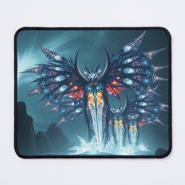 Item preview, Celestial Beasts – Between icy wings, glowing cores & surreal mountain silence designed and sold by FotoworldEdel.