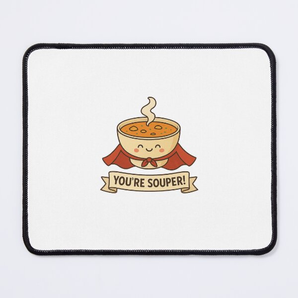 Item preview, Food Puns You're souper designed and sold by LowEffortClub.