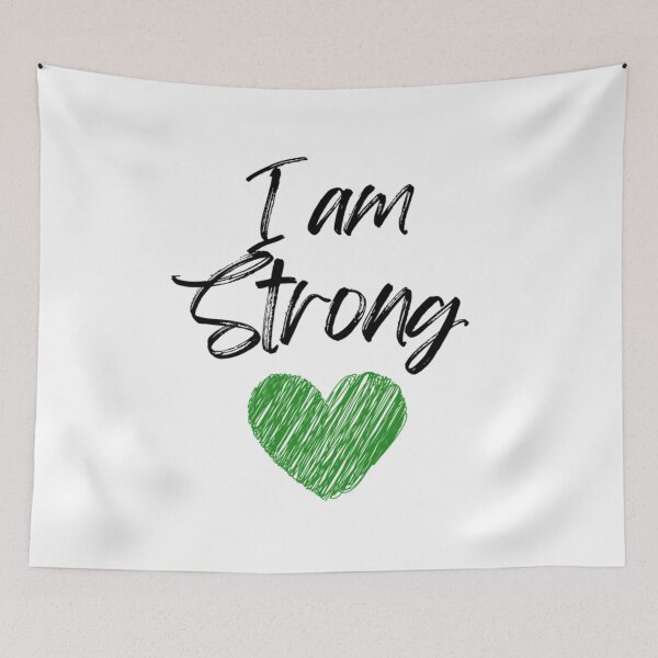 Item preview, I am Strong designed and sold by DixieGirlStudio.