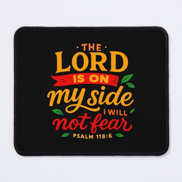 Item preview, Psalm 118:6 The LORD Is On My Side I Will Not Fear designed and sold by plushism.