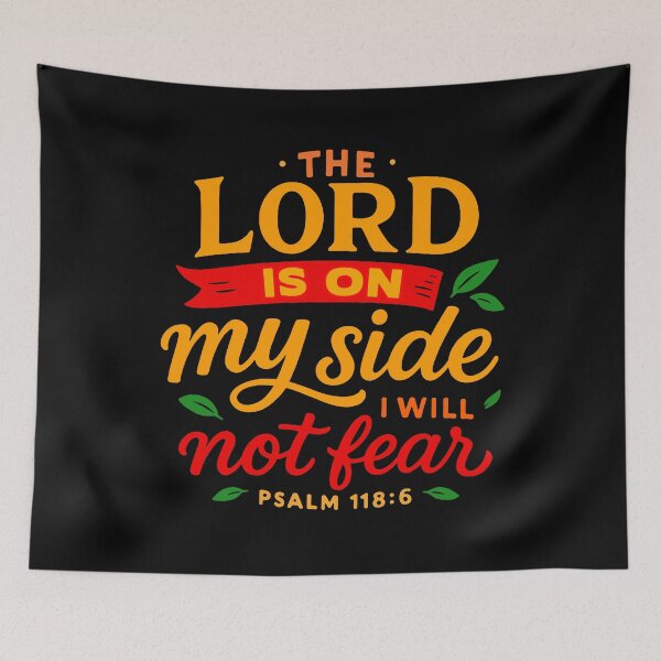 Item preview, Psalm 118:6 The LORD Is On My Side I Will Not Fear designed and sold by plushism.