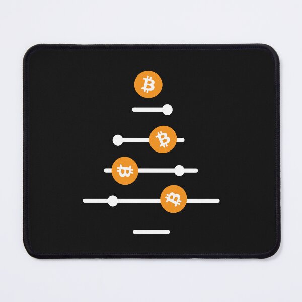 Item preview, Bitcoin BTC Christmas Tree designed and sold by sheprint.