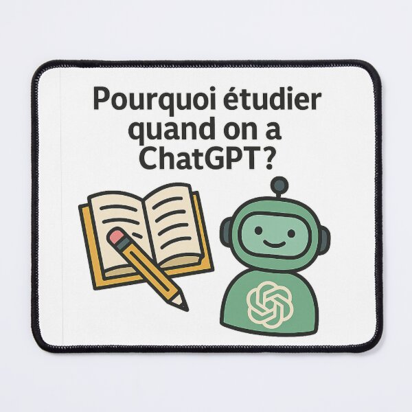 Item preview, Pourquoi étudier quand on a ChatGPT ? | Why Study When You Have ChatGPT? designed and sold by JonathanP514.