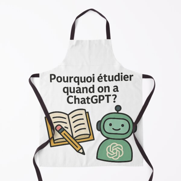 Item preview, Pourquoi étudier quand on a ChatGPT ? | Why Study When You Have ChatGPT? designed and sold by JonathanP514.