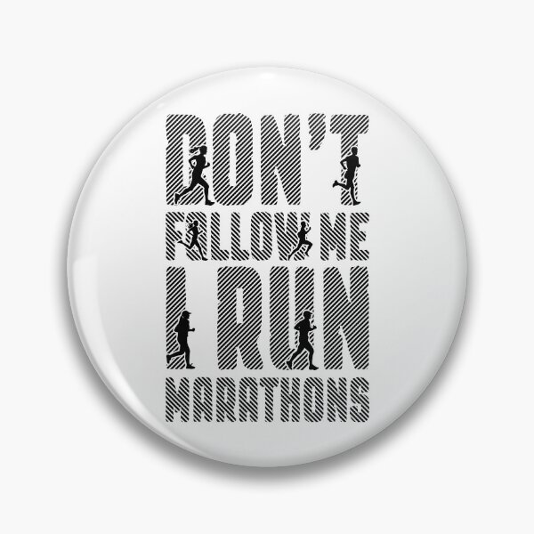 Item preview, Marathon Runner Don't Follow Me I Run Marathons Running designed and sold by GrandeDuc.