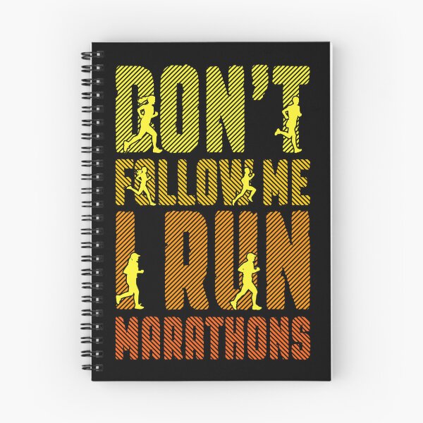 Item preview, Marathon Runner Don't Follow Me I Run Marathons Running designed and sold by GrandeDuc.