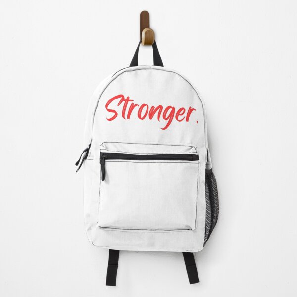 Item preview, Red Stronger slogan for strong people designed and sold by Room303Ltd.