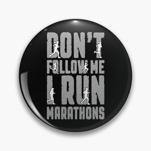 Item preview, Marathon Runner Don't Follow Me I Run Marathons Running designed and sold by GrandeDuc.
