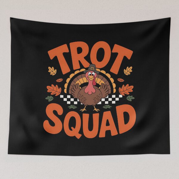 Item preview, Thanksgiving Turkey Trot Squad Funny Fall designed and sold by BakeryDozen.