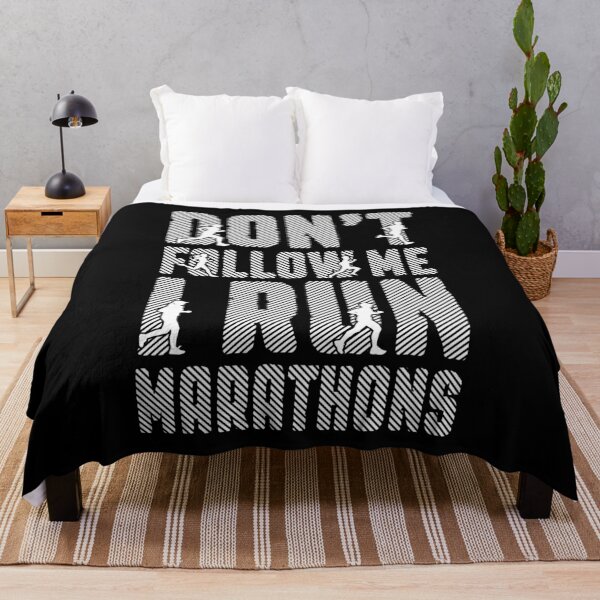 Item preview, Marathon Runner Don't Follow Me I Run Marathons Running designed and sold by GrandeDuc.
