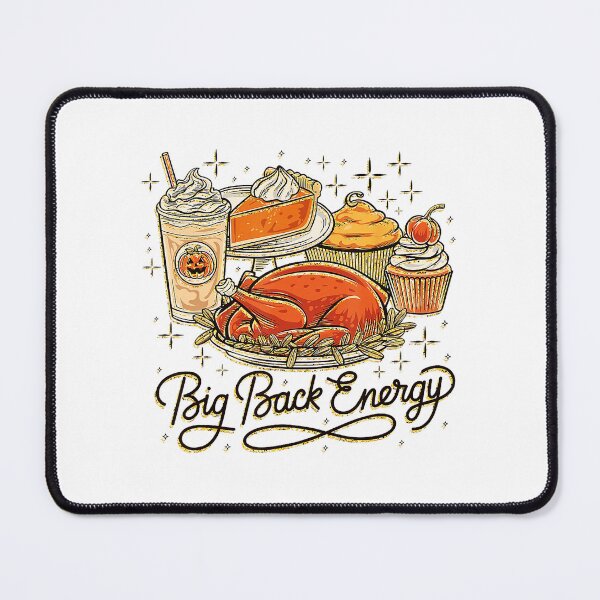 Item preview, Big Back Energy Retro Leg Day Turkey Funny Thanksgiving Fall  designed and sold by JEFDodsonArt.