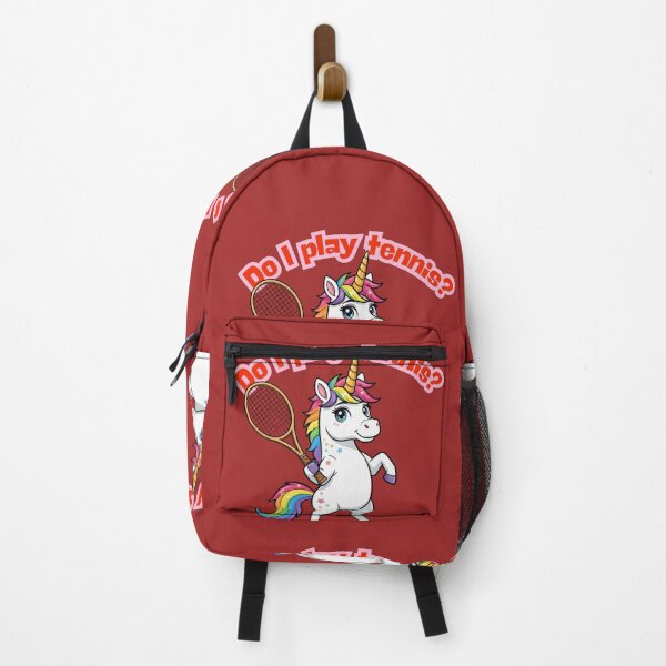 Item preview, A COLORFUL TENNIS PLAYING UNICORN designed and sold by infinitearte.