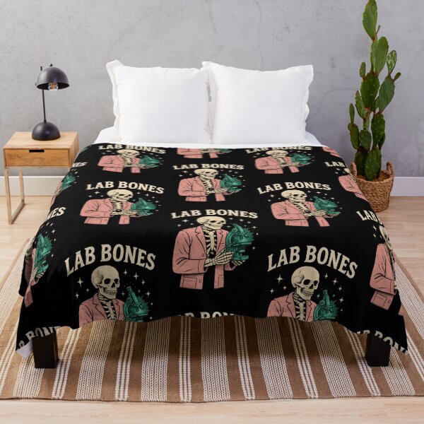Item preview, Lab Bones Funny Halloween Medical Laboratory Scientist Shirt | Spooky Science Humor Tee designed and sold by ClinicalHubs.