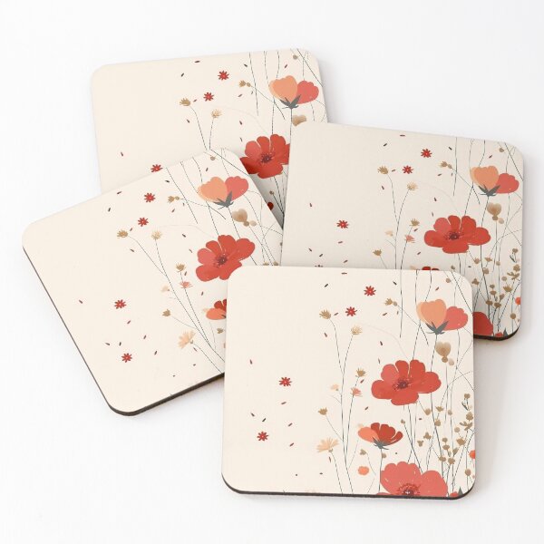 Item preview, Whispers in Bloom "Elegant Minimalist Flowers” designed and sold by meowjourney.