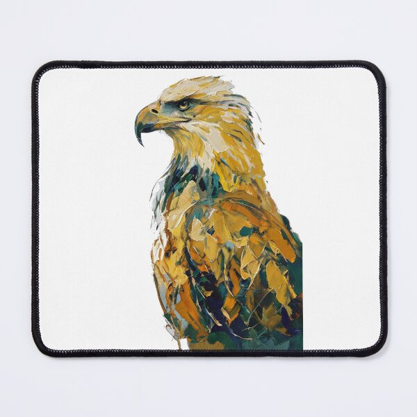 Item preview, Bold Golden Eagle Portrait designed and sold by caracatita75.