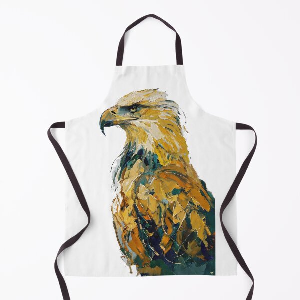 Item preview, Bold Golden Eagle Portrait designed and sold by caracatita75.