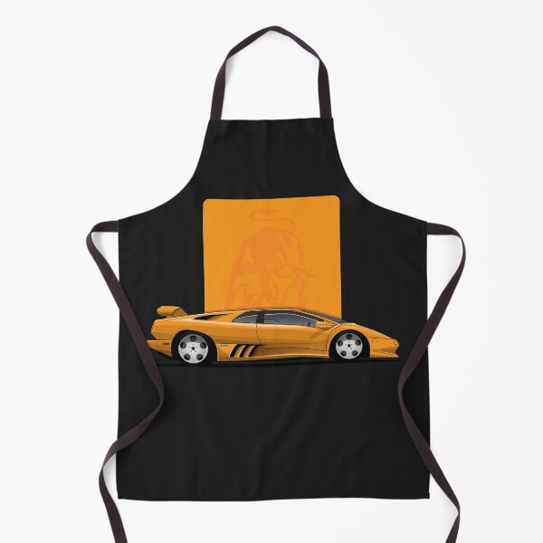 Item preview, Lambo Diablo Orange illustration designed and sold by blackdogshop.