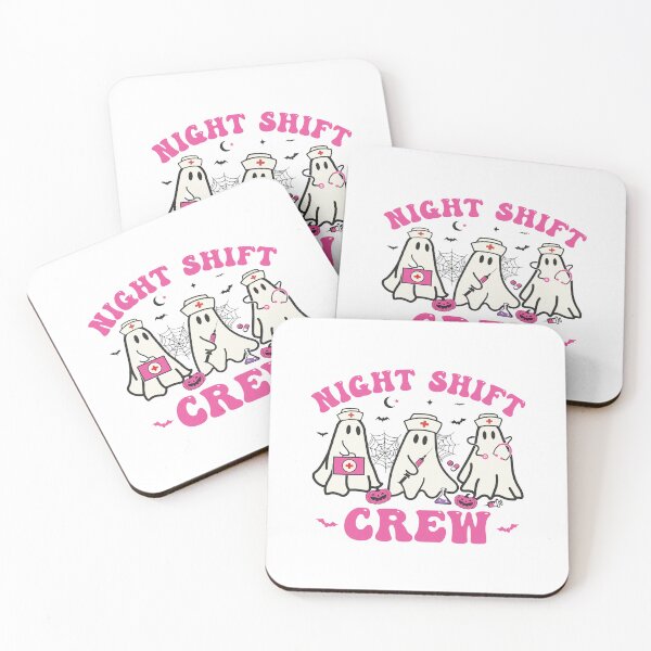 Item preview, Night Shift Crew Halloween Nurse designed and sold by osmanmerch.