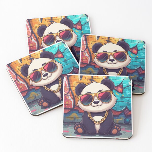 Item preview, Cool Urban Panda designed and sold by Room303Ltd.