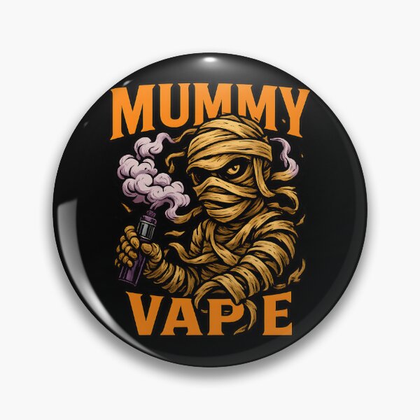 Aperçu de l'œuvre Mummy Vape – Les nuages dévoilent la nuit créée et vendue par House of Taste Vape Designs.