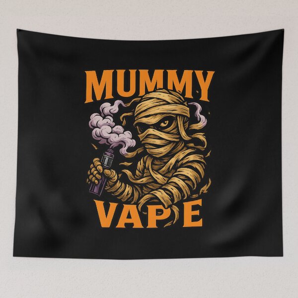 Item preview, Mummy Vape – Clouds Unwrap the Night designed and sold by House of Taste Vape Designs.