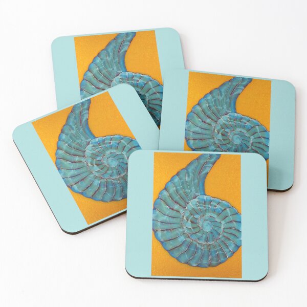 Item preview, Epoxy Painting: Abstract Nautilus Shell designed and sold by Tridentulus.