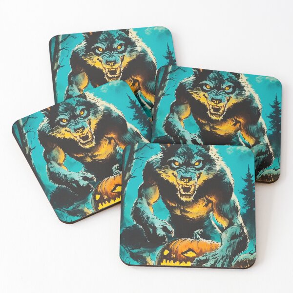 Item preview, Halloween Vintage Wolfman designed and sold by Maioriz.
