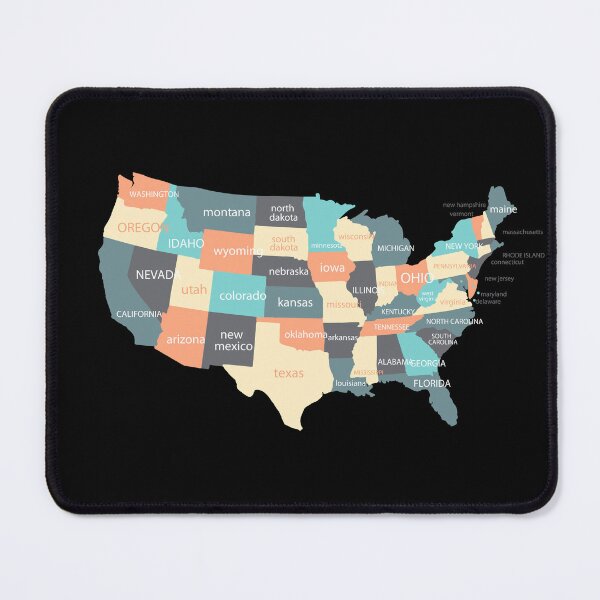 Item preview, Map of the United States designed and sold by Design4uStudio.