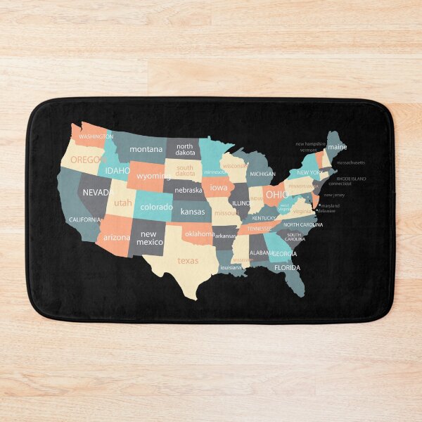 Item preview, Map of the United States designed and sold by Design4uStudio.