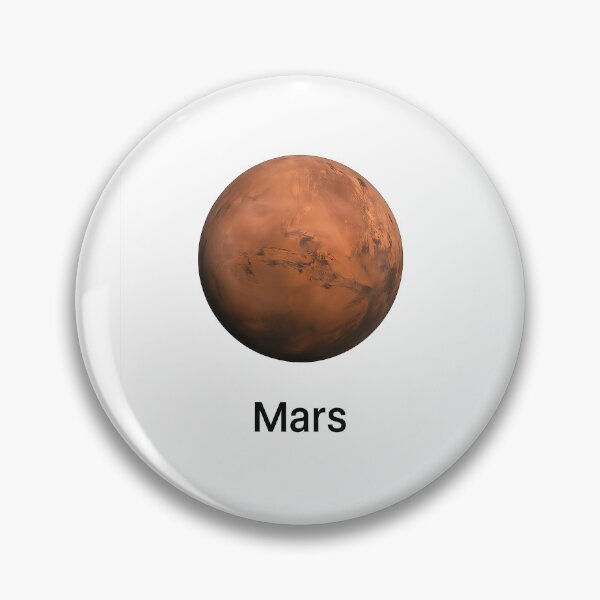 Item preview, Isolated Mars planet on transparent background, suitable for educational themes, AI Generated designed and sold by dvoevnore.